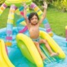 Inflatable Paddling Pool for Children Intex Rainbow 374 L 295 x 109 x 191 cm (2 Units)