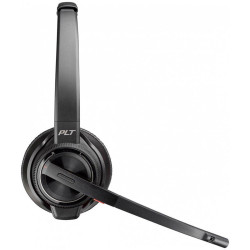 Headphones with Microphone Poly SAVI W8220-M Black