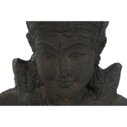 Decorative Figure Home ESPRIT Dark grey 28 x 25 x 100 cm