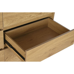 Chest of drawers Home ESPRIT Natural Oak MDF Wood 120 x 40 x 80 cm