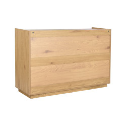 Chest of drawers Home ESPRIT Natural Oak MDF Wood 120 x 40 x 80 cm