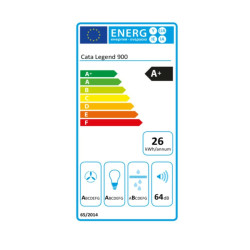 Conventional Hood Cata LEGEND X 900 90 cm 820 m3/h 64 dB 130W