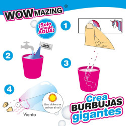 Bubble Blowing Game WOWmazing Unicorn (16 Units)