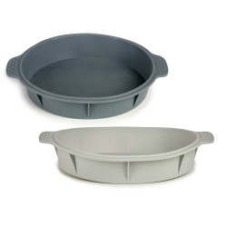 Baking Mould Circular 30 x 4,5 x 26 cm (6 Units)