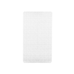 Non-slip Shower Mat Frames White PVC 67,7 x 38,5 x 0,7 cm (6 Units)