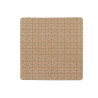 Non-slip Shower Mat Frames Beige PVC 50,3 x 50,3 x 0,7 cm (6 Units)