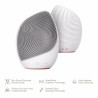 Cleansing Facial Brush Geske SmartAppGuided White 5-in-1