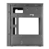 ATX Box Tacens 2ALUXM Caja PC Minitorre Micro-ATX Ventilador 12cm Acero Ultraligero Negro Black