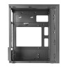 ATX Box Tacens 2ALUXM Caja PC Minitorre Micro-ATX Ventilador 12cm Acero Ultraligero Negro Black