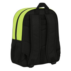 School Bag Real Betis Balompié 32 x 38 x 12 cm Black Lime