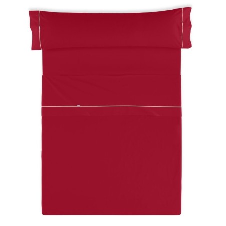 Bedding set Alexandra House Living Burgundy Single 3 Pieces