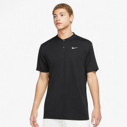 Men’s Short Sleeve Polo Shirt Nike Blade Solid DJ4167 010 Black