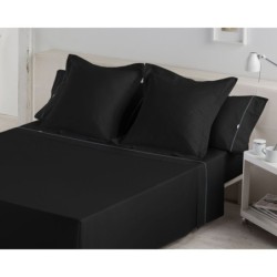 Bedding set Alexandra House Living Black Single 3 Pieces