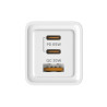 Wall Charger Savio LA-07 White 65 W