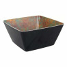 Salad Bowl Viejo Valle Goji Melamin Black 25 x 25 x 12 cm (3 Units)