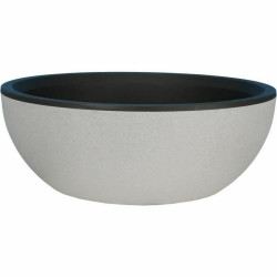 Plant pot Riviera Granite Light grey Ø 40 cm Stone