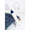 Fluffy toy Crochetts OCÉANO White Fish 11 x 6 x 46 cm 9 x 5 x 38 cm 2 Pieces