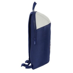 Rucksack Benetton Varsity Mini Grey Navy Blue 22 x 39 x 10 cm