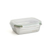 Hermetic Lunch Box Bidasoa Theo 17 x 13 x 6 cm 550 ml Silver Metal (6 Units)