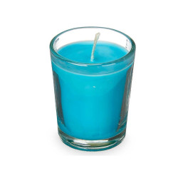 Scented Candle Set 16 x 6,5 x 11 cm (12 Units) Glass Ocean