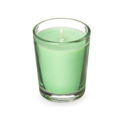 Scented Candle Set 16 x 6,5 x 11 cm (12 Units) Glass Jasmine