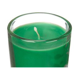 Scented Candle Set 16 x 6,5 x 11 cm (12 Units) Glass Bamboo