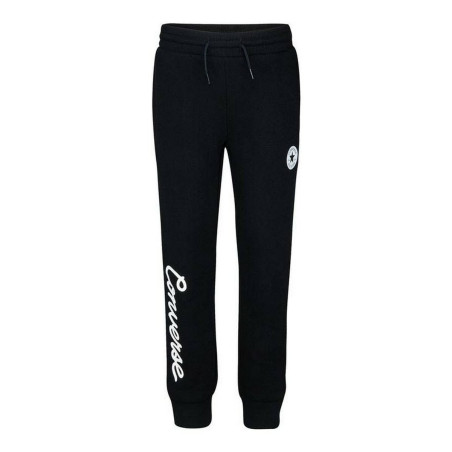 Adult Trousers Converse Signature Chuck Patch Jogger Black Lady