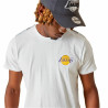 Men’s Short Sleeve T-Shirt New Era  LA Lakers NBA White