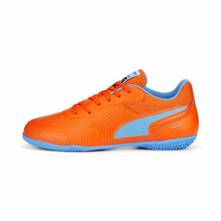 Children's Indoor Football Shoes Puma Truco III Orange