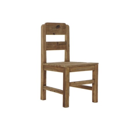 Dining Chair DKD Home Decor Brown Recycled Wood Pinewood (48,5 x 51 x 89 cm)