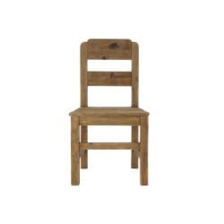 Dining Chair DKD Home Decor Brown Recycled Wood Pinewood (48,5 x 51 x 89 cm)