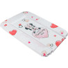 Changer Minnie Mouse CZ10340 Travel White Hearts 73 x 48,5 x 3 cm