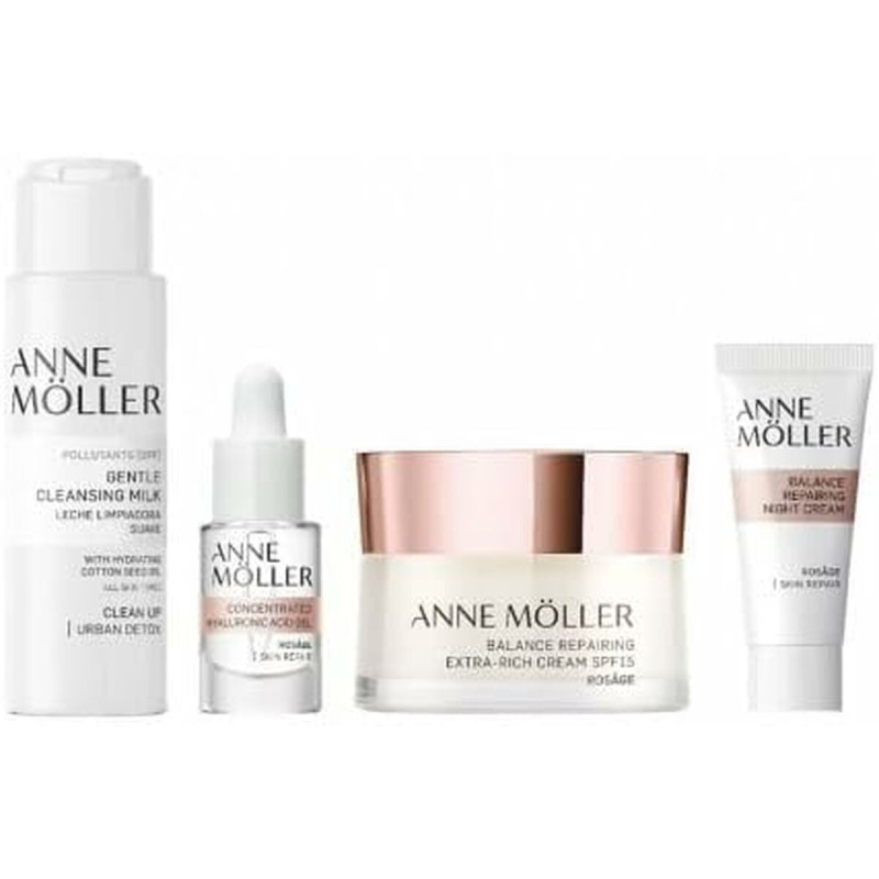 Unisex Cosmetic Set Anne Möller Rosâge Balance Extra-Rich Repairing Cream 4 Pieces