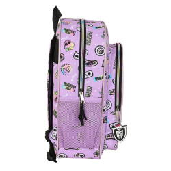 School Bag Monster High Best boos Lilac 32 X 38 X 12 cm