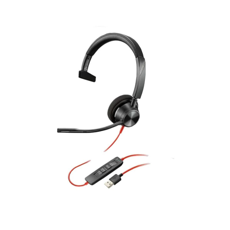 Headphones with Microphone HP BW3310-M  Black