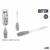 Kitchen Brush Quttin Clear Silicone 24 x 4 x 0,5 cm