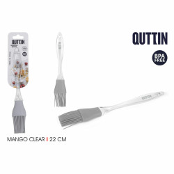 Kitchen Brush Quttin Clear Silicone 24 x 4 x 0,5 cm