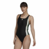 Women’s Bathing Costume Adidas  Colorblock Black