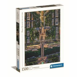 Puzzle Clementoni Vol au-dessus de Paris (FR) 1500 Pieces