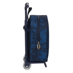 School Rucksack with Wheels Batman Legendary Navy Blue 22 x 27 x 10 cm