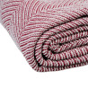 Bedspread (quilt) Beige Maroon