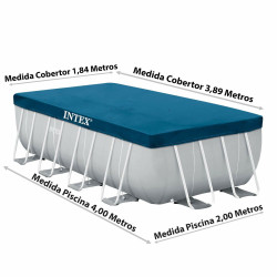 Swimming Pool Cover Intex 28037 4 x 2 m