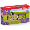 Playset Schleich Andalusian horses care kit