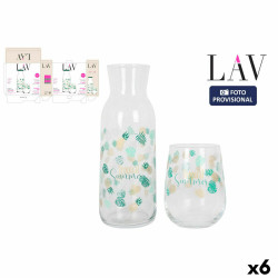 Jug LAV Tropical Summer Glasses 475 ml (6 Units)