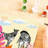 Paint by Numbers Set Ravensburger Zebra