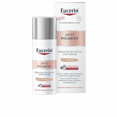 Crème Make-up Base Eucerin Anti Pigment Medio (50 ml)