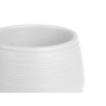 Set of pots White Plastic 16,5 x 16,5 x 14,5 cm (4 Units)