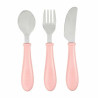 Pieces of Cutlery Béaba Pink Stainless steel 3 Pieces