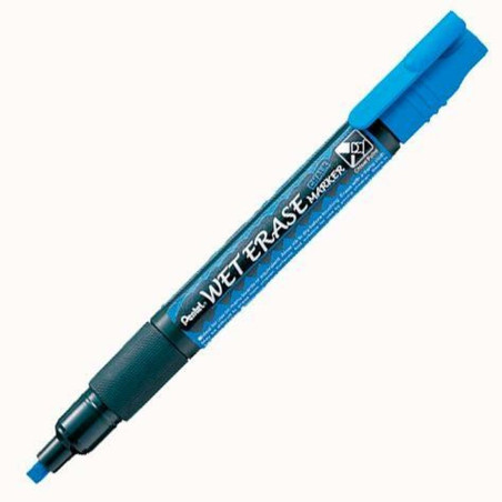 Liquid chalk markers Pentel Wet Erase Blue 12 Units