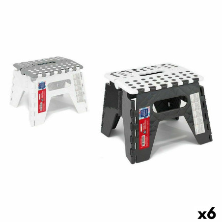 Folding Stool Confortime Plastic 21,5 cm (6 Units)